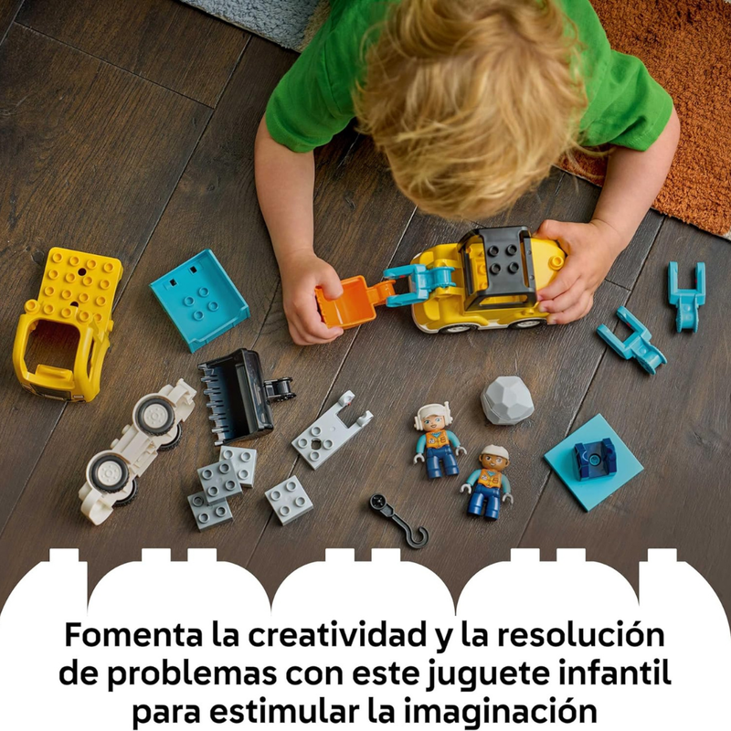 Lego duplo - vehículos de construcción 3 en 1