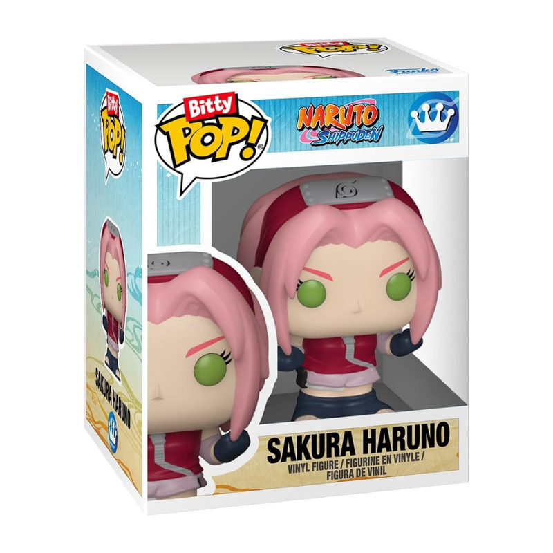 Funko bitty pop! naruto shippuden team 7 (pack 4)