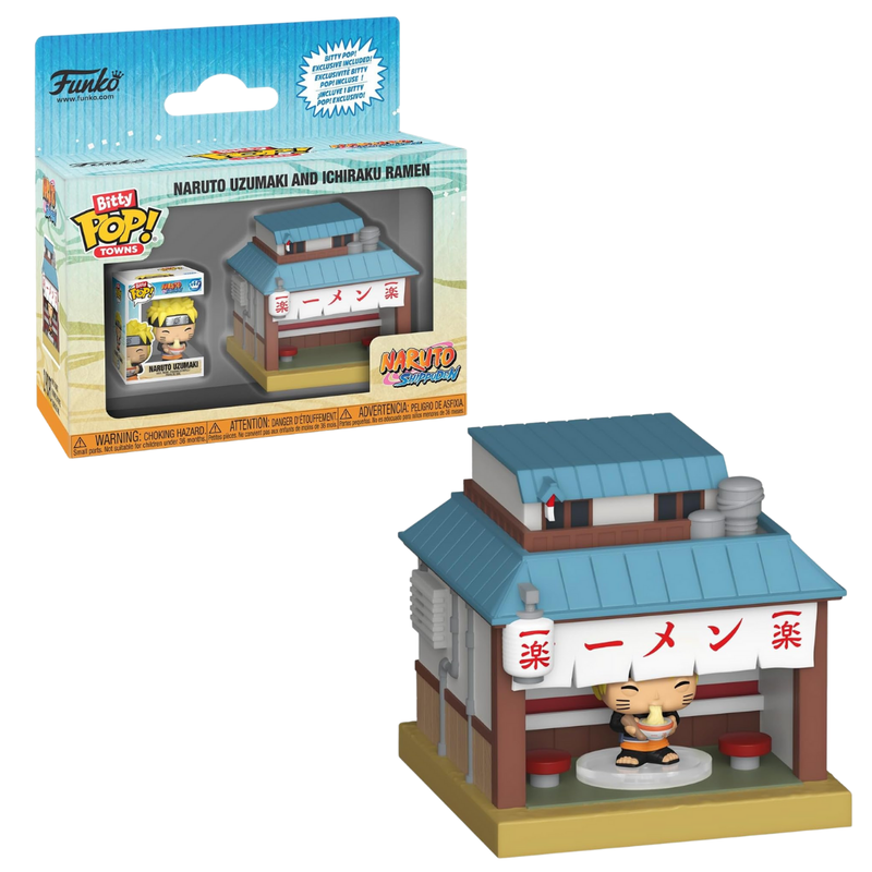 Funko bitty pop! town: naruto shippuden - ichiraku ramen