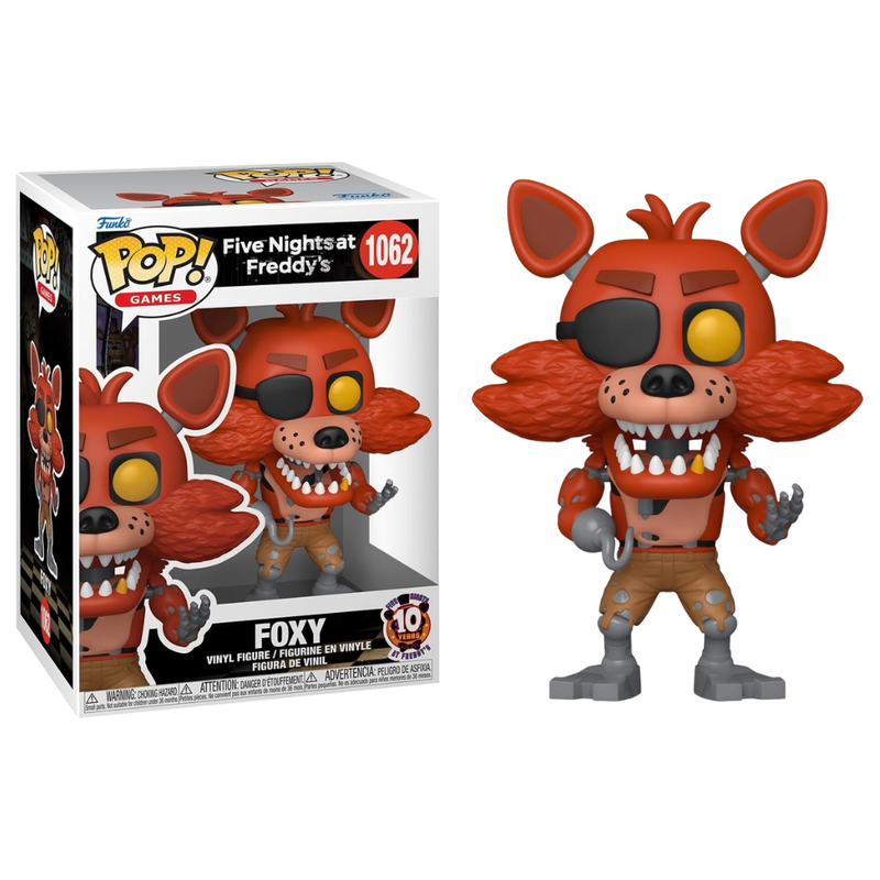 Funko pop! five nights at freddys - foxy (10 years)