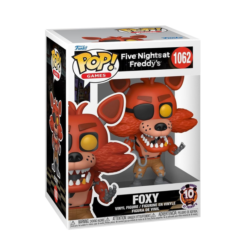Funko pop! five nights at freddys - foxy (10 years)