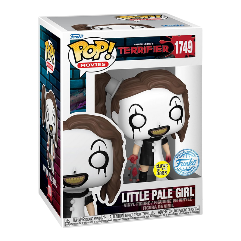 Funko pop! terrifier: nia pálida con rata - exclusivo (gitd)