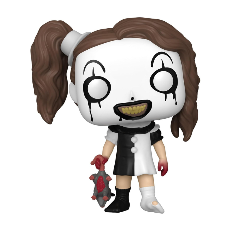 Funko pop! terrifier: nia pálida con rata - exclusivo (gitd)