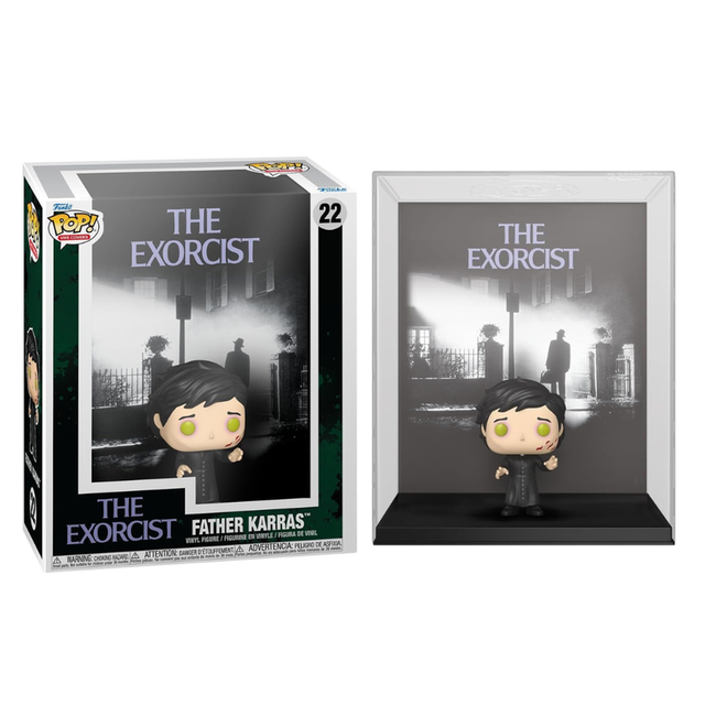 Funko pop! vhs cover: el exorcista- damien karras Hover Image