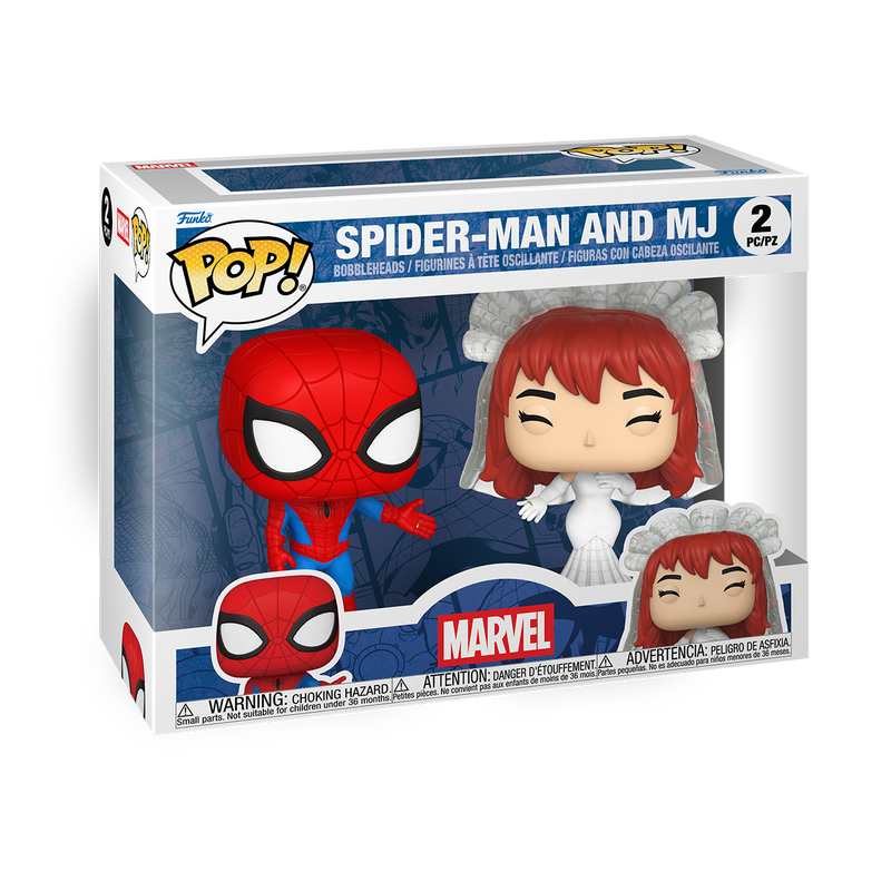 Funko pop! marvel: spider-man & mary jane