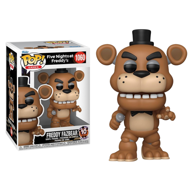 Funko pop! five nights at freddy's  freddy fazbear (10 years) Hover Image
