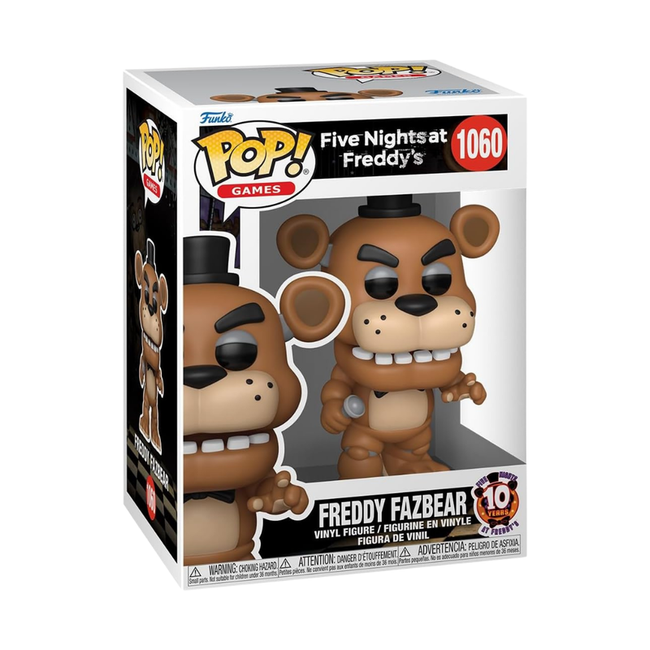 Funko pop! five nights at freddy's  freddy fazbear (10 years) Main Image