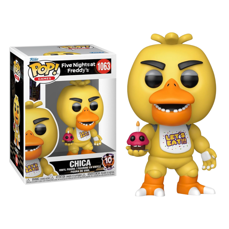 Funko pop! five nights at freddy's  chica (10 years)