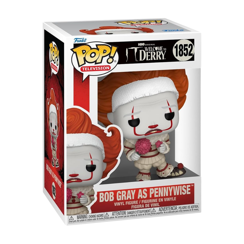 Funko pop! bienvenidos a derry - bob gray como pennywise