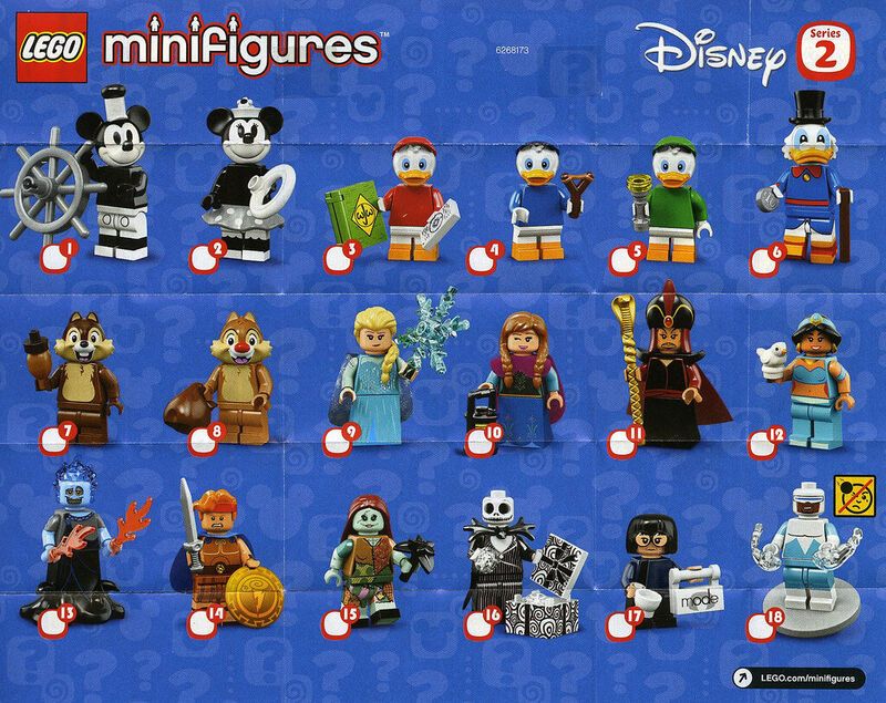 Le71024-08 lego minifigures edición disney 2 - elsa
