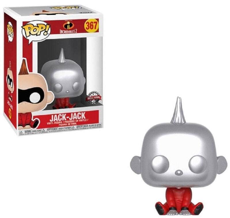 30200 funko pop! los increíbles 2 - figura jack-jack (metálico) - exclusivo