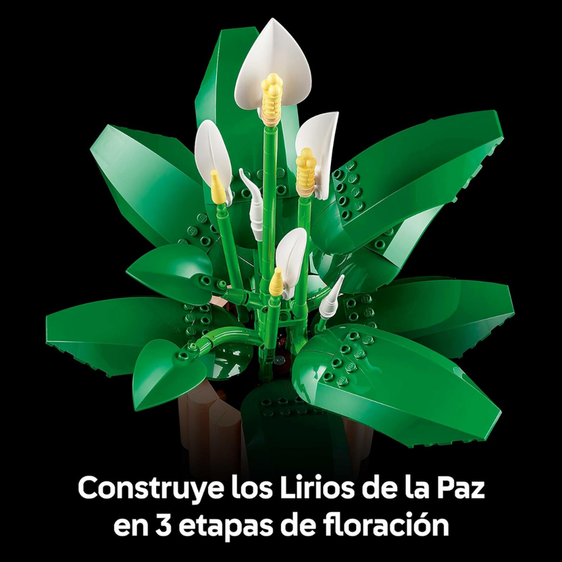 Lego botanicals - lirio de la paz