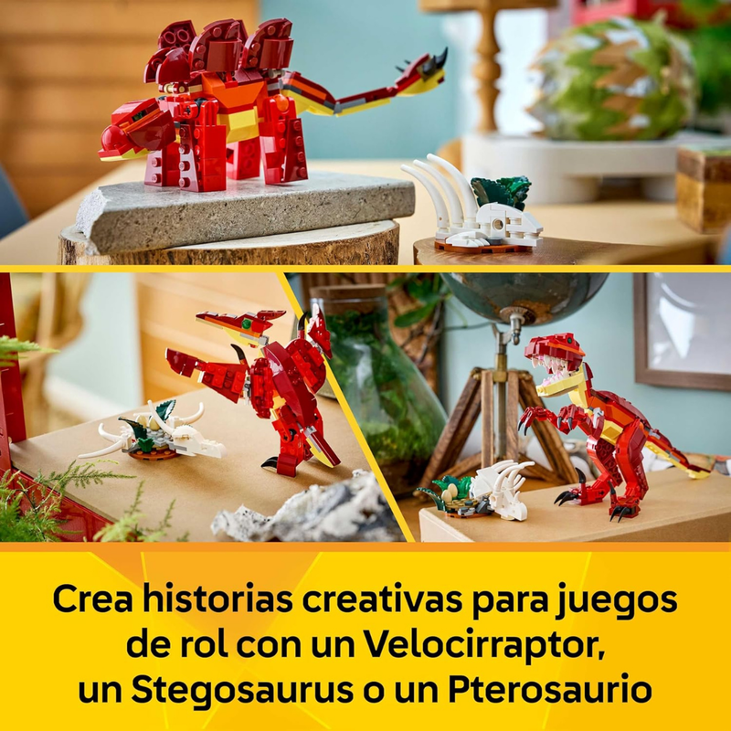 Lego creator 3en1 - feroz dinosaurio