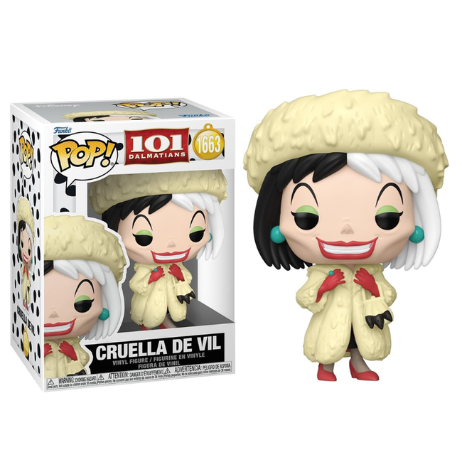 Funko pop! disney: 101 dálmatas - cruella de vil Hover Image