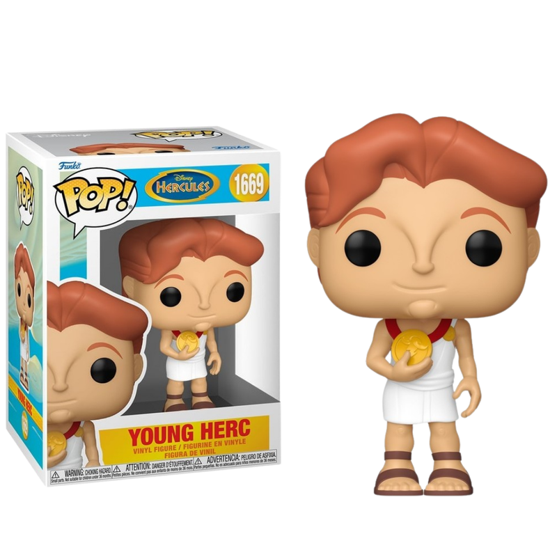 Funko pop! disney: hércules - joven hércules