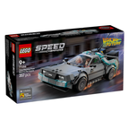 Lego speed champions: regreso al futuro - máquina del tiempo