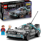 Lego speed champions: regreso al futuro - máquina del tiempo