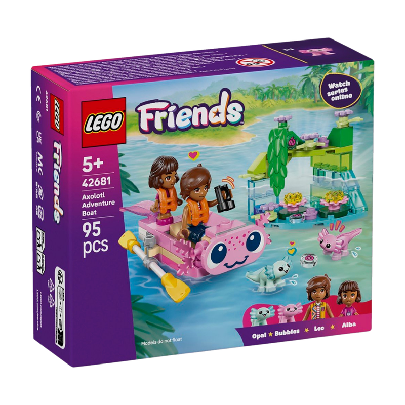 Lego friends - aventuras en el barco-ajolote