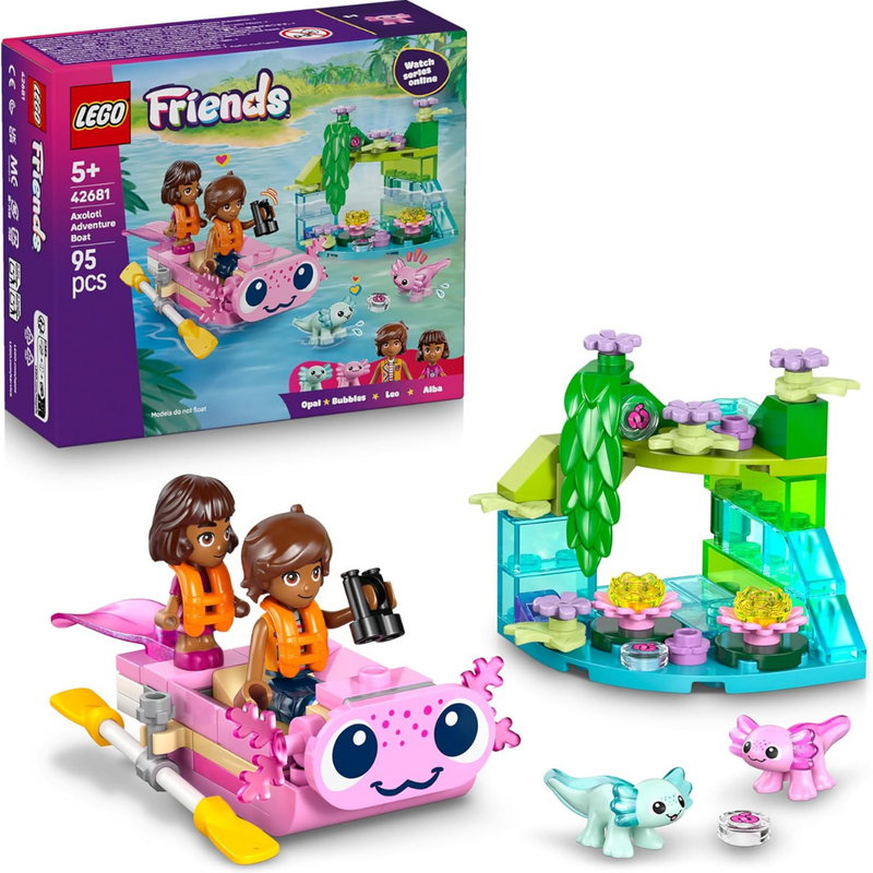 Lego friends - aventuras en el barco-ajolote