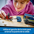 Lego city - furgoneta de transporte penitenciario de policía