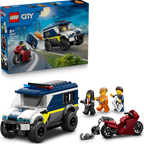 Lego city - furgoneta de transporte penitenciario de policía