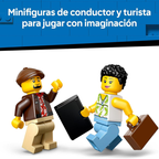 Lego city - taxi amarillo