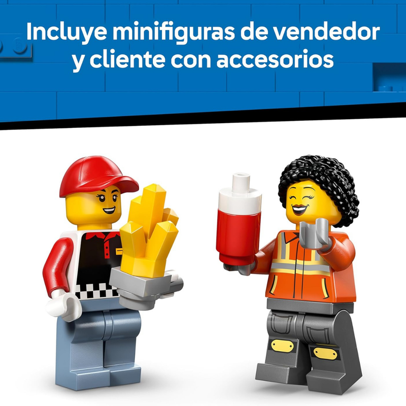 Lego city - camión de patatas fritas