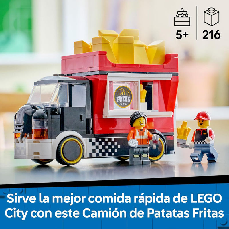 Lego city - camión de patatas fritas