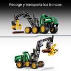 Lego technic - cosechadora con ruedas john deere 1470h