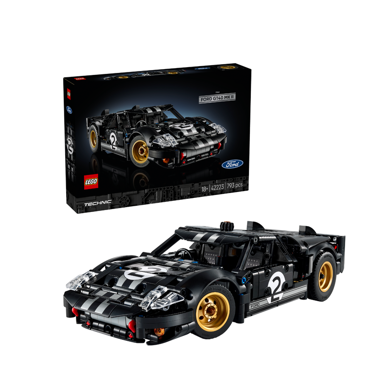 Lego technic - coche de carreras ford gt40 mkii de 1966