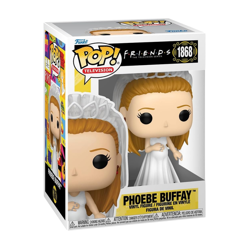 Funko pop! friends - phoebe buffay vestida de novia