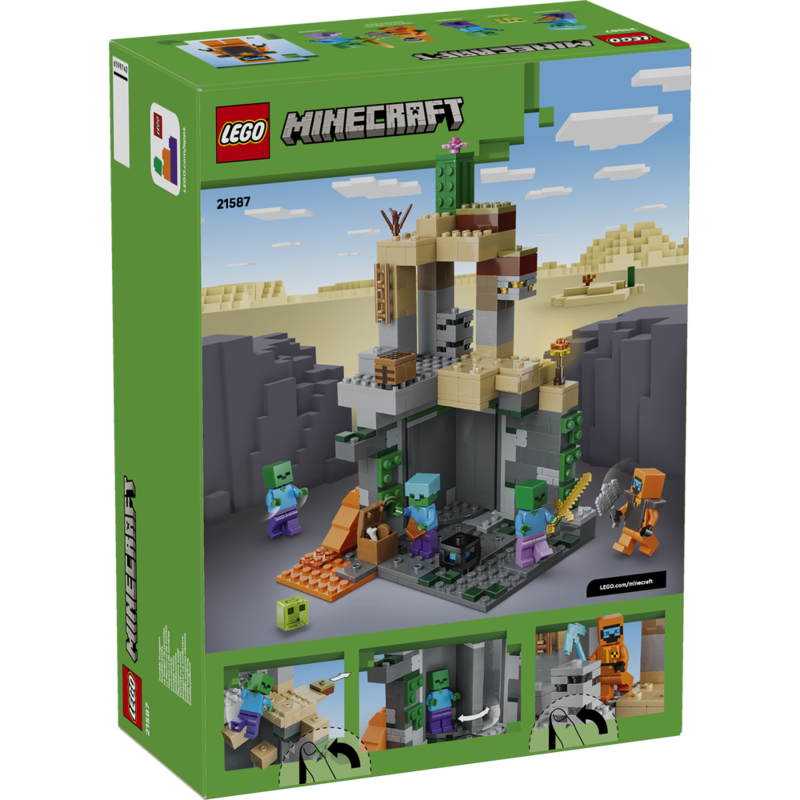 Lego minecraft - la mazmorra de zombis