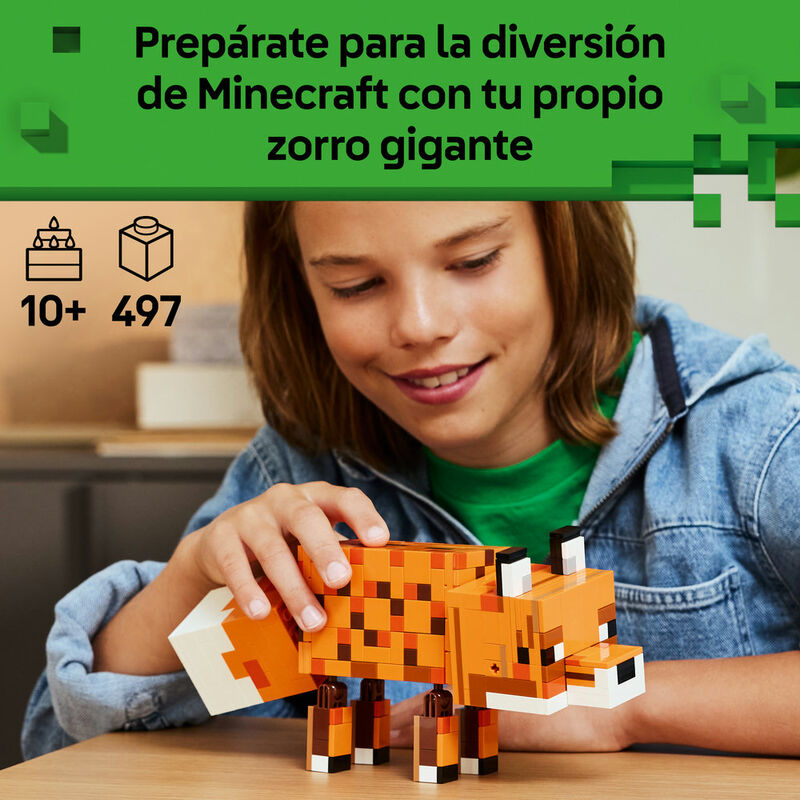 Lego minecraft - el zorro