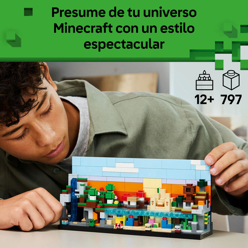 Lego minecraft - minibiomas