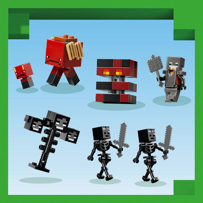 Lego minecraft - la batalla contra el wither