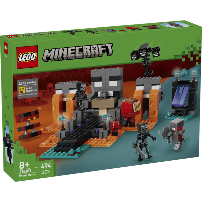Lego minecraft - la batalla contra el wither