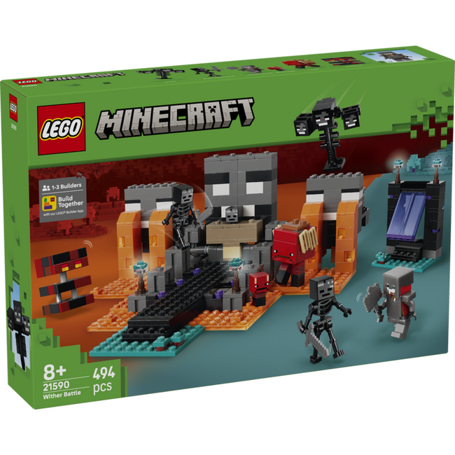 Lego minecraft - la batalla contra el wither Hover Image
