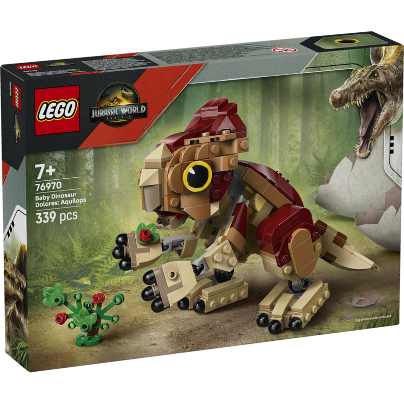 Lego jurassic world  dolores bebé: aquilops