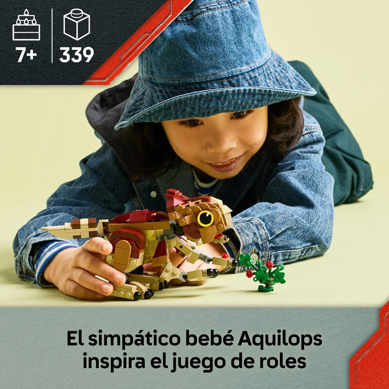 Lego jurassic world  dolores bebé: aquilops
