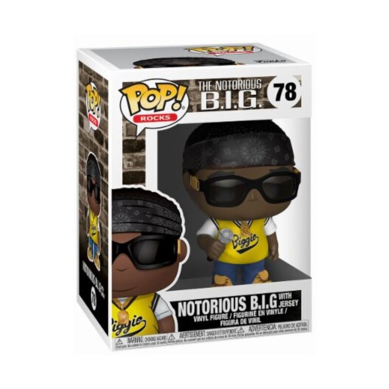 Funko pop! notorious b.i.g. - notorious b.i.g. en jersey