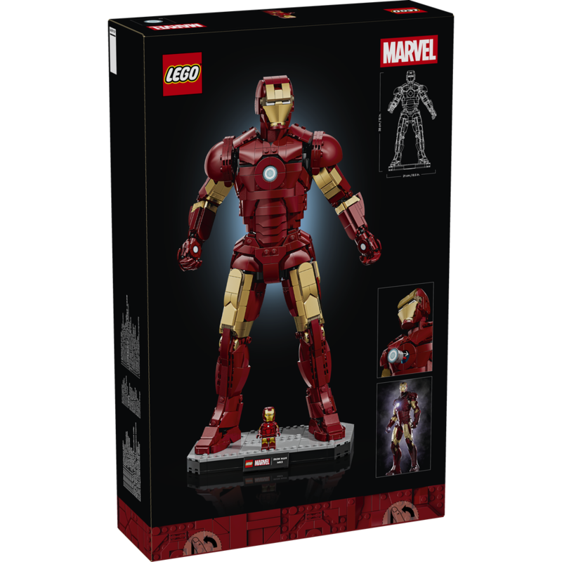 Lego marvel: iron man mark 3 - edición coleccionista