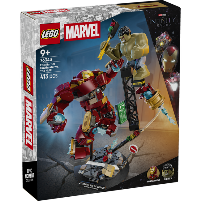 Lego marvel - batalla legendaria: hulkbuster vs hulk Hover Image