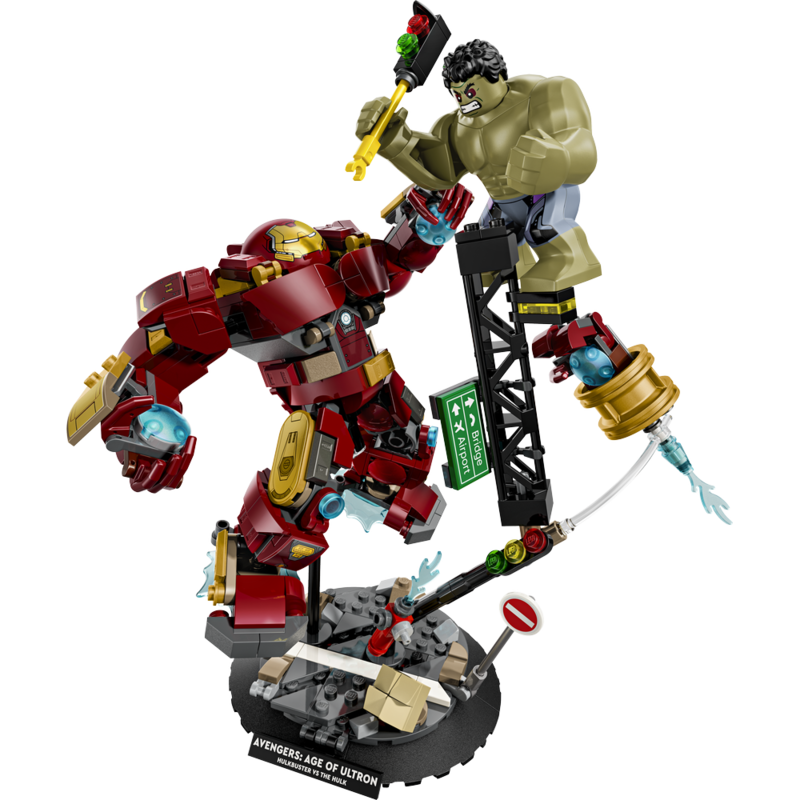 Lego marvel - batalla legendaria: hulkbuster vs hulk
