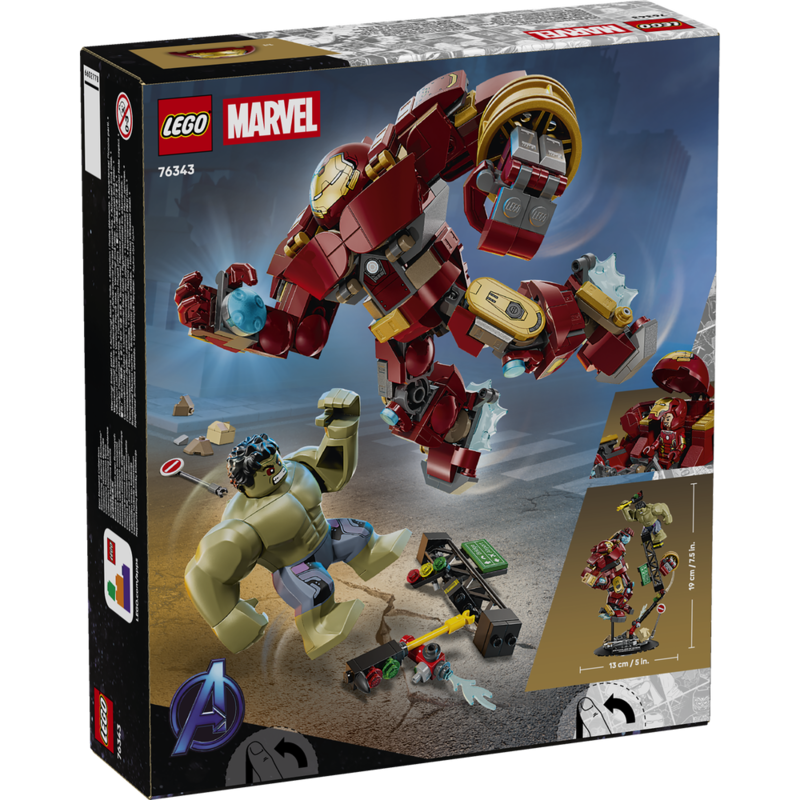 Lego marvel - batalla legendaria: hulkbuster vs hulk