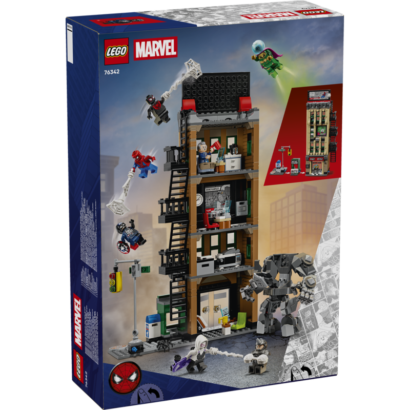 Lego marvel - spider-man vs mysterio: el daily bugle