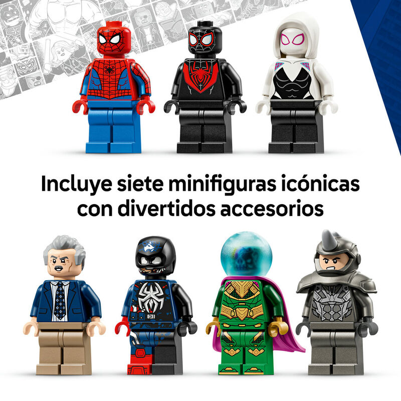 Lego marvel - spider-man vs mysterio: el daily bugle