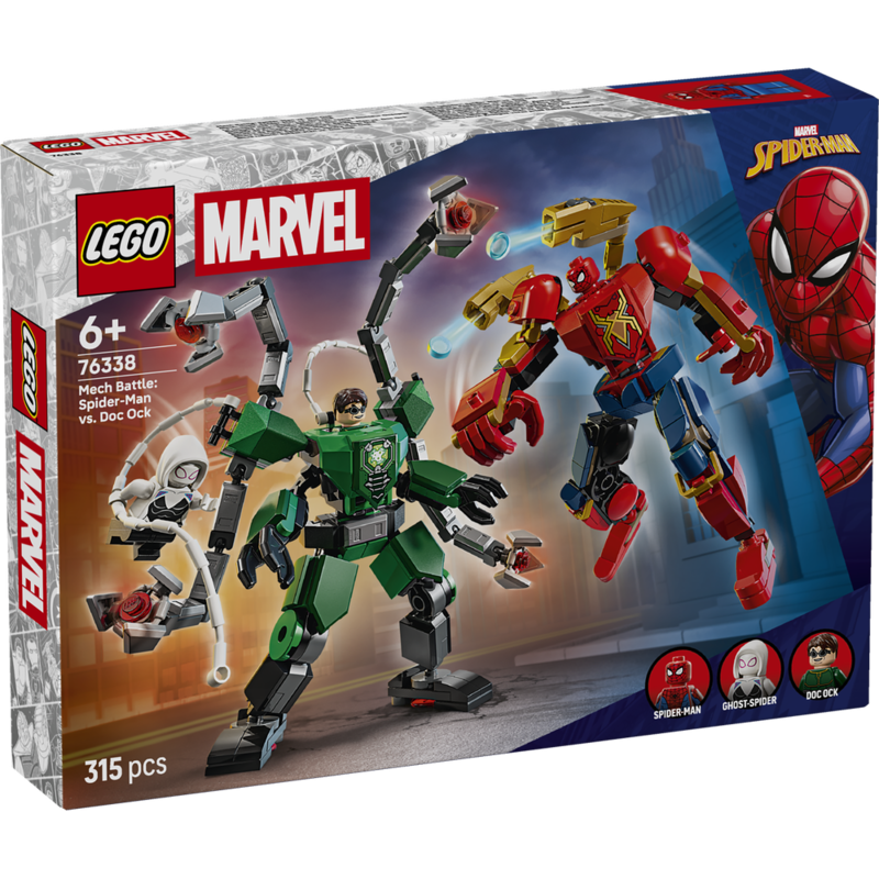 Lego marvel - spider-man vs doctor octopus