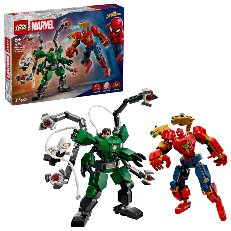 Lego marvel - spider-man vs doctor octopus
