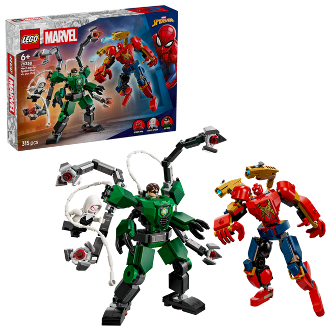 Lego marvel - spider-man vs doctor octopus Main Image