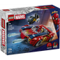 Lego marvel - coche de spider-man vs lobezno venomizado